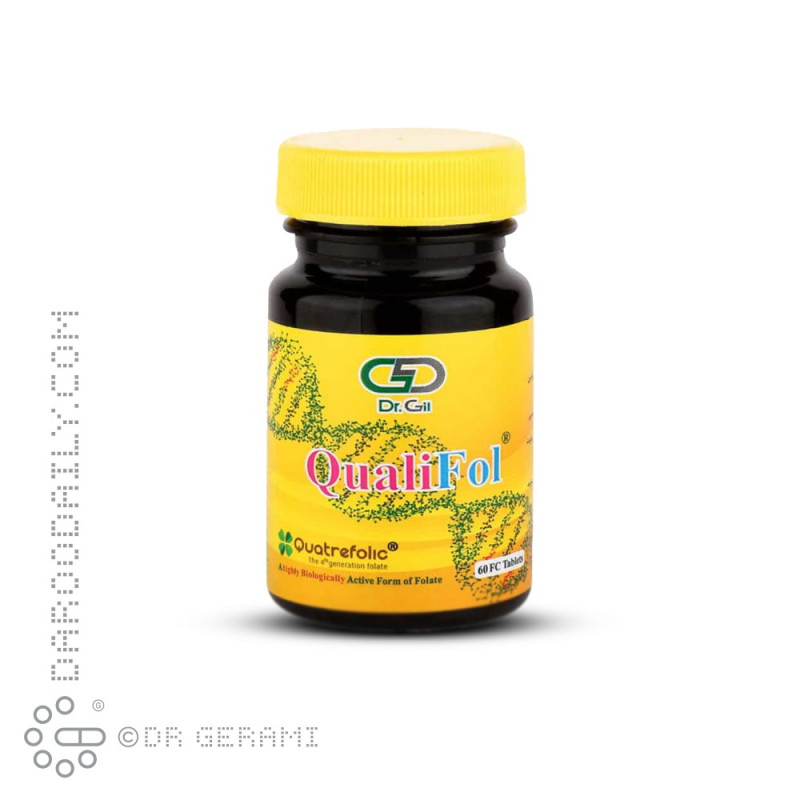 قرص کوالی فول 1200 میکرو گرمی دکتر گیل 60 عددی