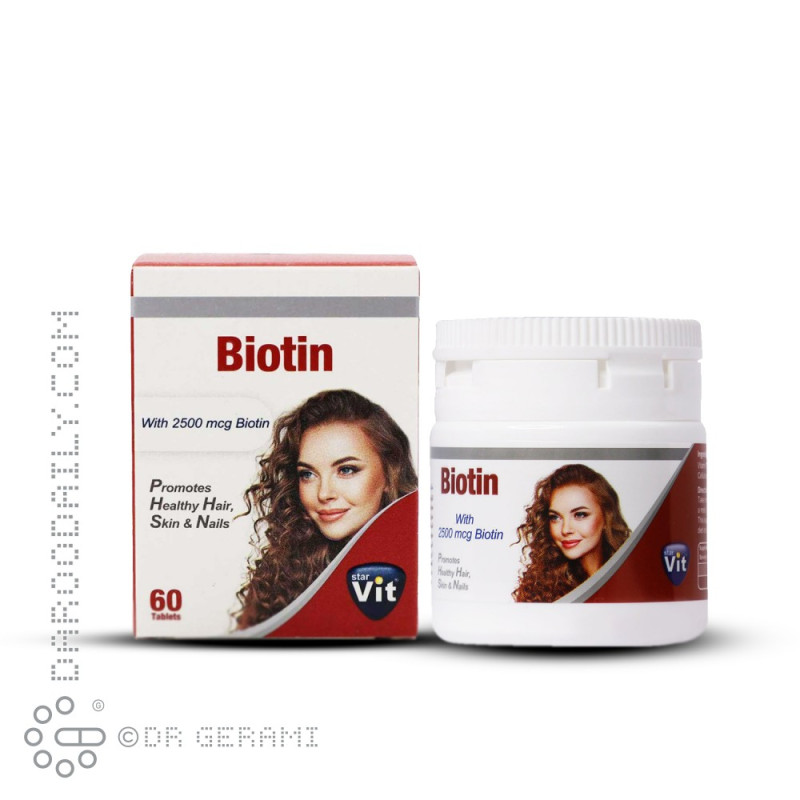 قرص بیوتین استار ویت 60 عددی