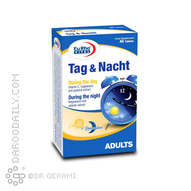 قرص تگ و نخت یوروویتال 40 عددی