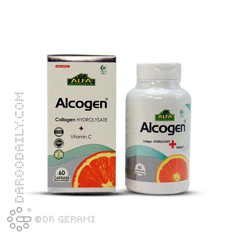 کپسول کلاژن و ویتامین C آلفا ویتامینز 60 عددی