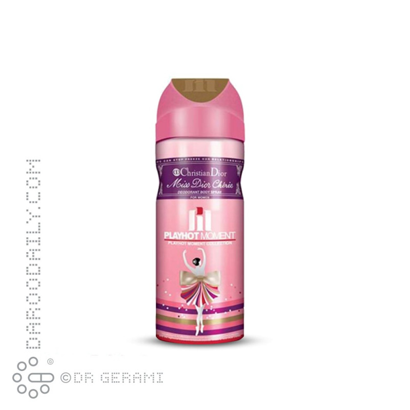 اسپری دئودورانت بانوان مدل Miss Dior پلی هات مومنت ۲۰۰ میلی لیتری