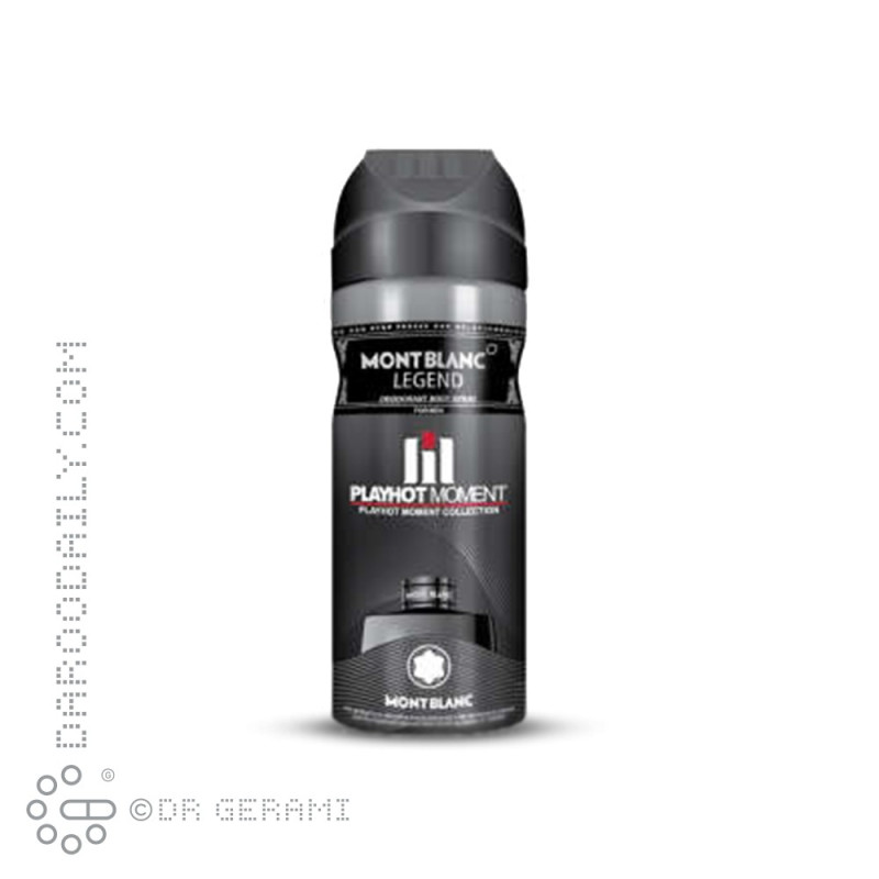 اسپری دئودورانت آقایان مدل Mont Blanc پلی هات مومنت ۲۰۰ میلی لیتری