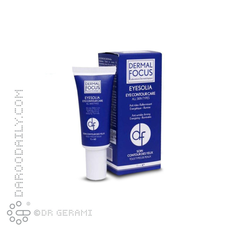 کرم ضد چروک دور چشم مدل Eyesolia درمال فوکوس 15 میلی لیتری