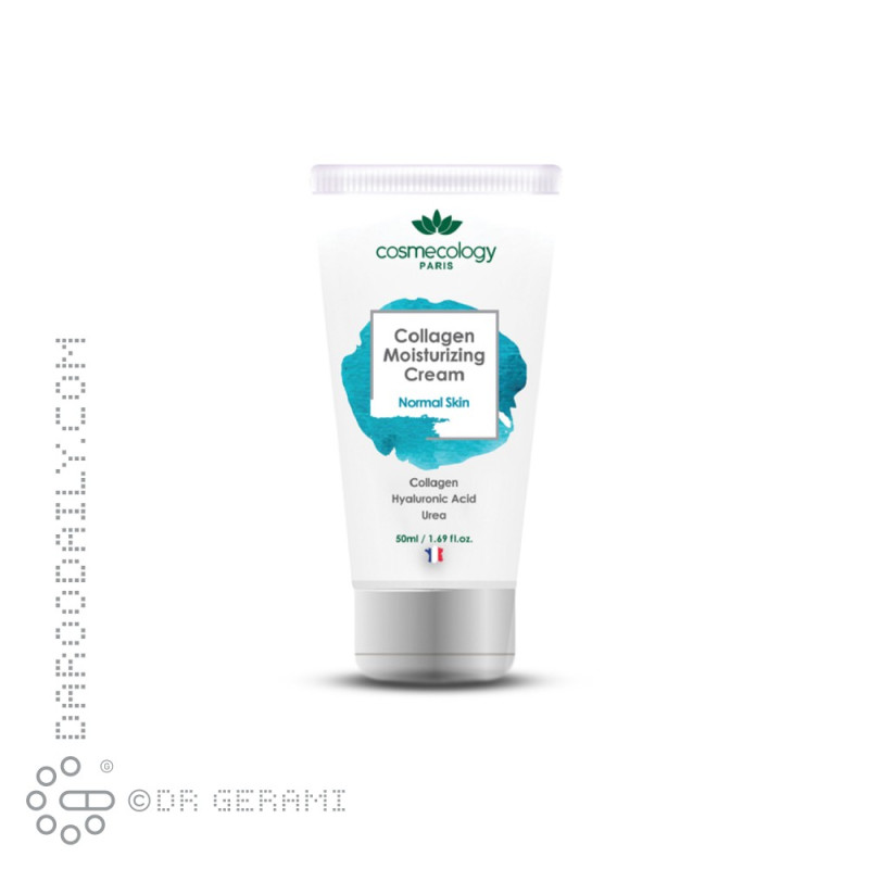 کرم مرطوب کننده پوست معمولی حاوی کلاژن کاسمکولوژی 50 میلی لیتری
