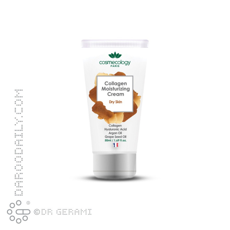 کرم مرطوب کننده پوست خشک حاوی کلاژن کاسمکولوژی 50 میلی لیتری