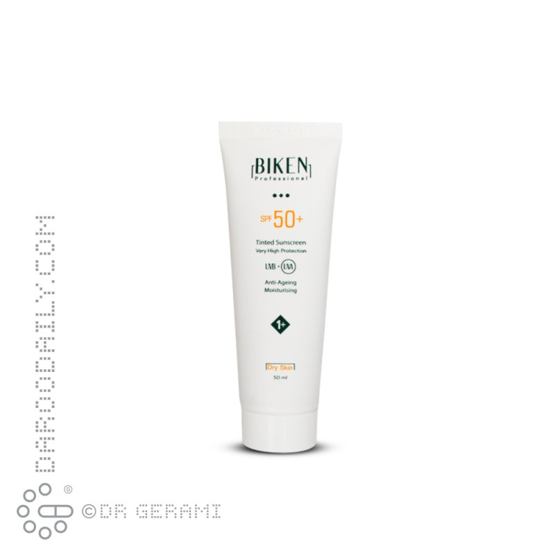 کرم ضد آفتاب رنگی پوست خشک SPF50 بیکن شماره +1