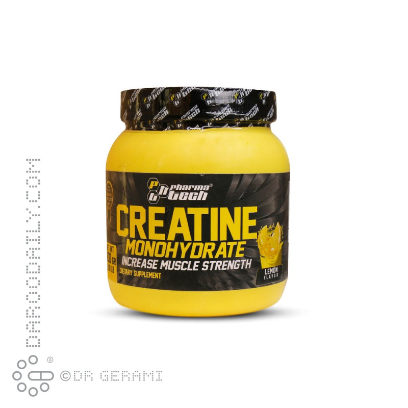 پودر کراتین مونوهیدرات لیمویی فارماتک نوتریشن ۴۰۰ گرمی