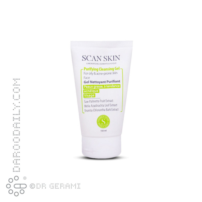 ژل شستشوی پوست چرب اسکن اسکین 150 میلی لیتری