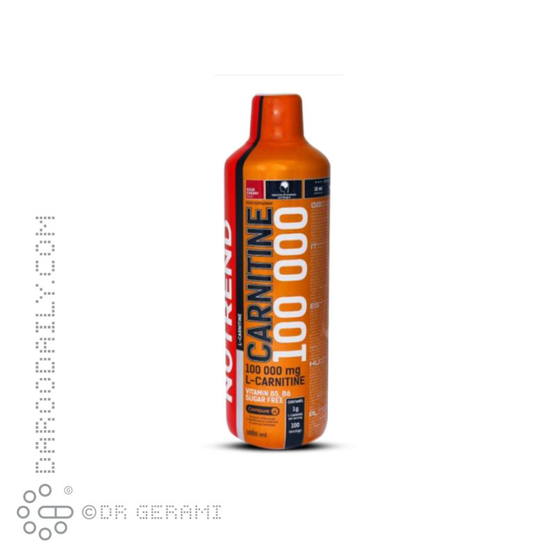 محلول ال کارنیتین ۱۰۰۰۰۰ با طعم آلبالو ناترند ۱۰۰۰ میلی لیتری