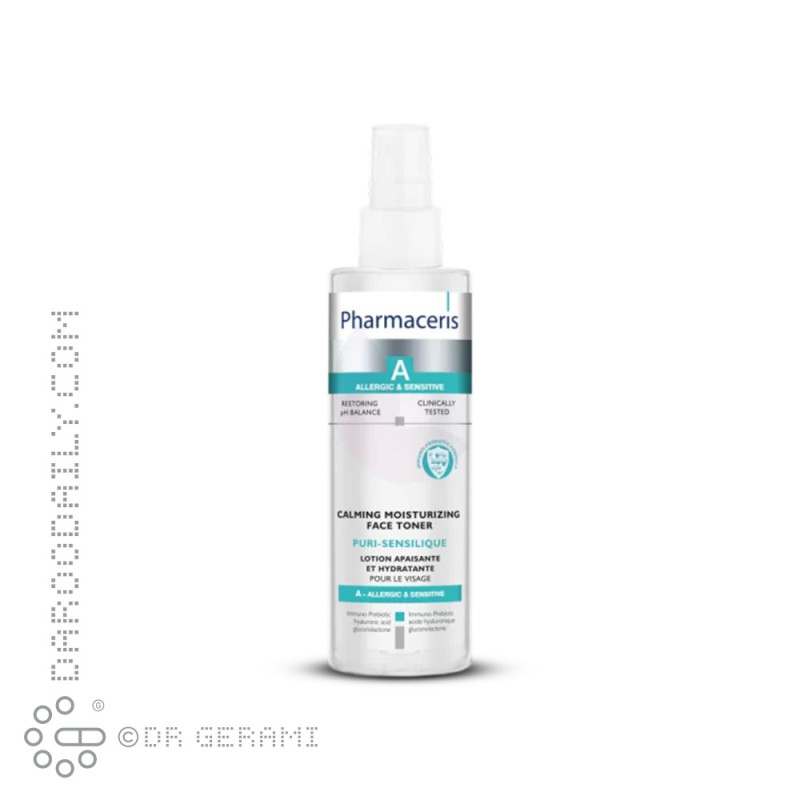 تونر مرطوب کننده و آرام بخش پوست حساس مدل Puri Sensilique فارماسریز 200 میلی لیتری