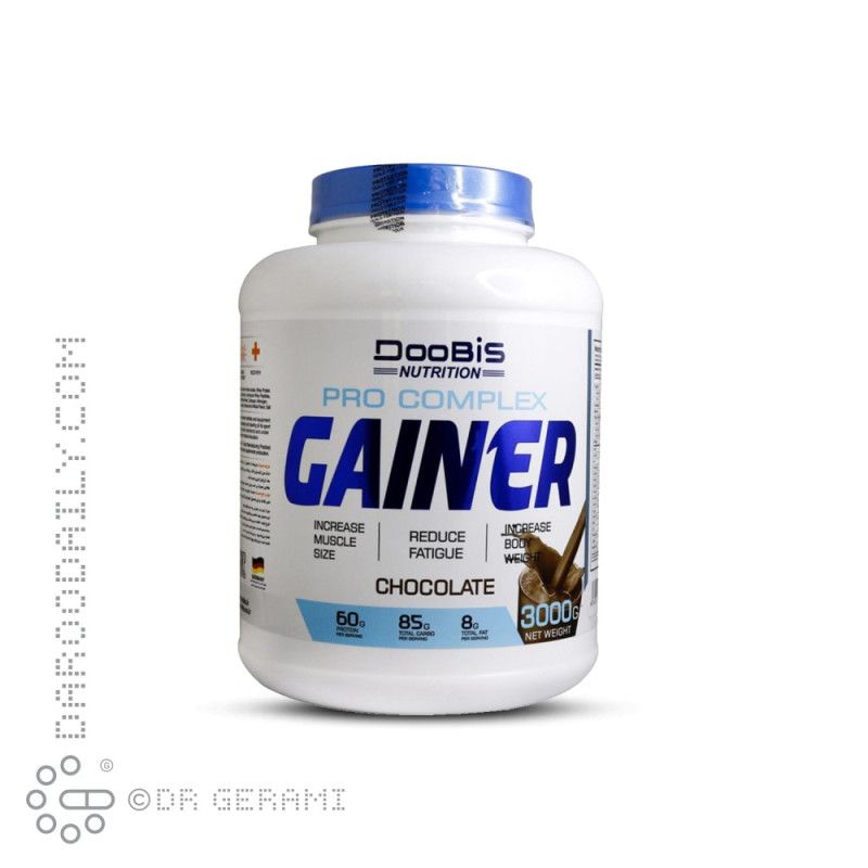 پودر گینر بیسکویت شکلاتی پرو کمپلکس دوبیس ۳۰۰۰ گرمی
