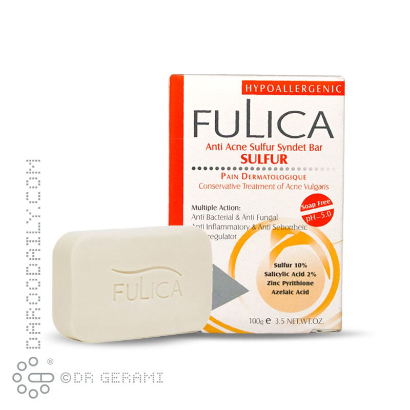 پن آنتی آکنه پوست چرب حاوی گوگرد فولیکا 100 گرمی