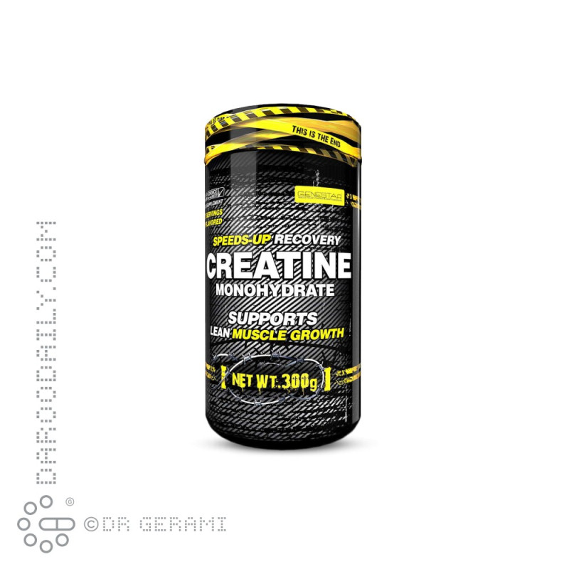 پودر کراتین مونوهیدرات ژن استار ۳۰۰ گرمی