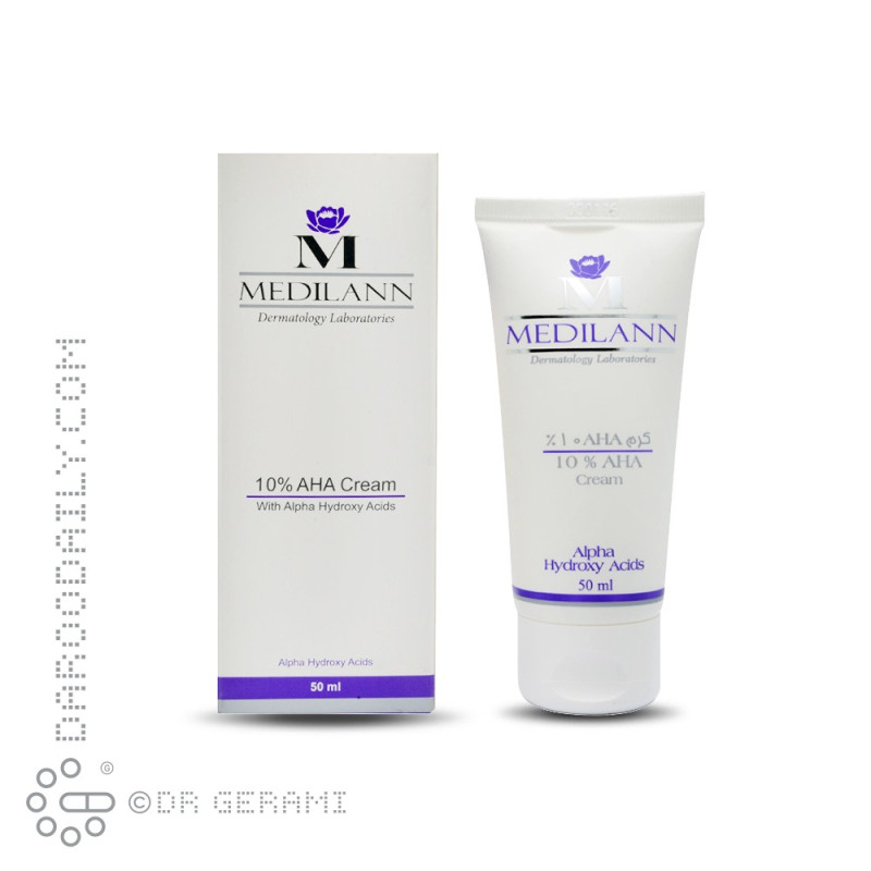 کرم لایه بردار 10 درصد AHA مدیلن 50 میلی لیتری