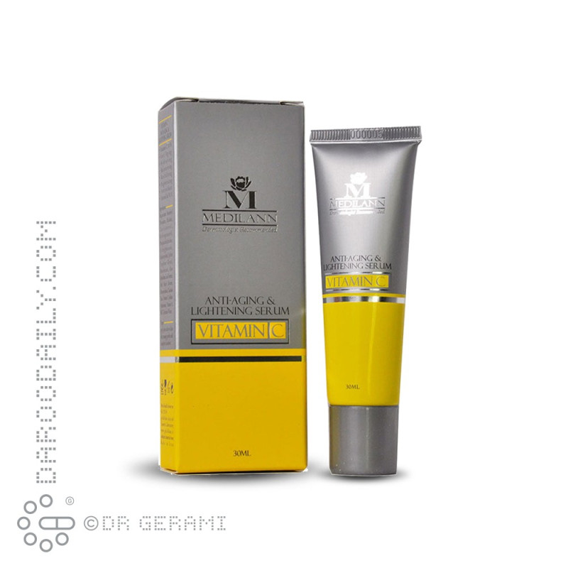 سرم روشن کننده پوست ویتامین C مدیلن 30 میلی لیتری