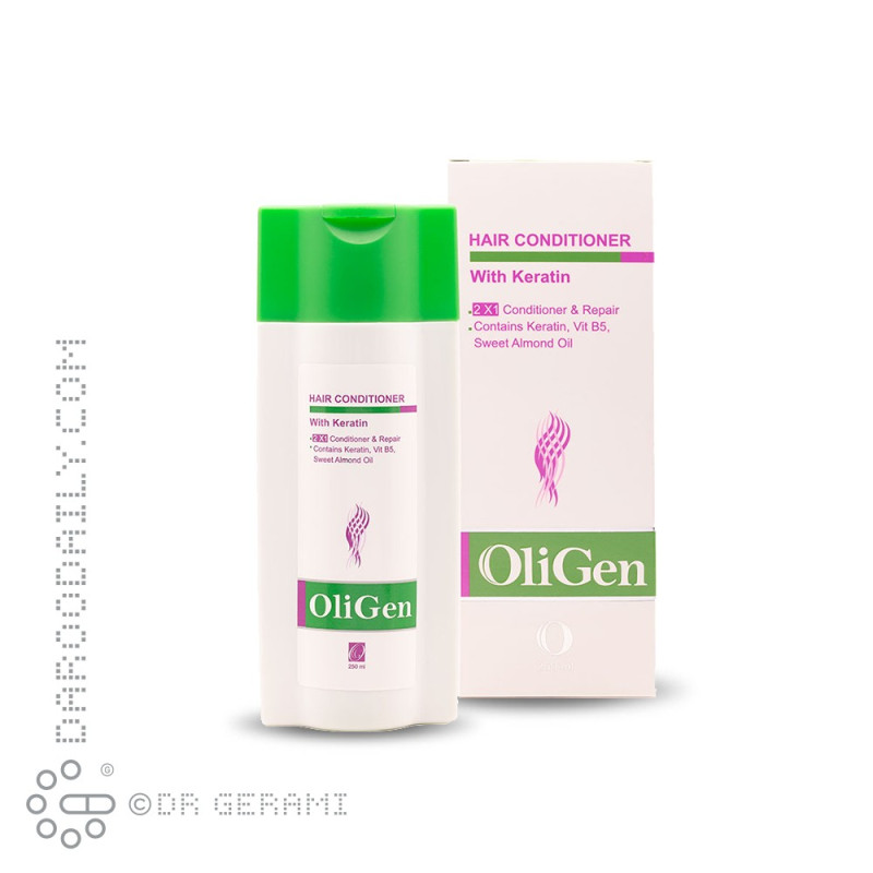 نرم کننده مو حاوی کراتین الی ژن 250 میلی لیتری