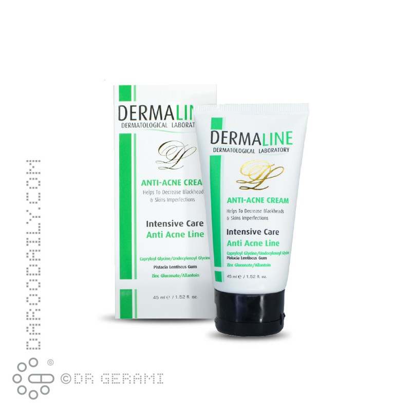 کرم ضد جوش پوست های چرب درمالاین 45 میلی لیتری