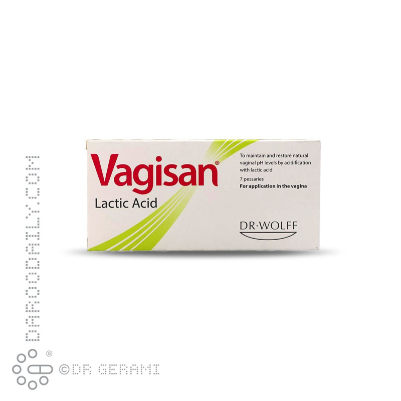 شیاف لاکتیک اسید واژیسان دکتر ولف 7 عددی