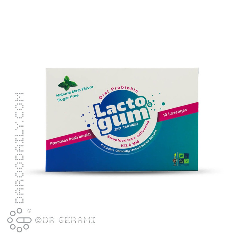 قرص مکیدنی پروبیوتیک لاکتوگام زیست تخمیر 10 عددی