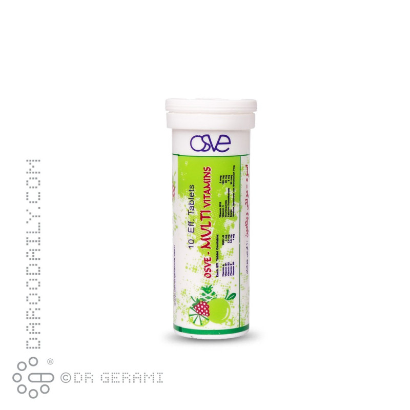 قرص جوشان مولتی ویتامین اسوه 10 عددی