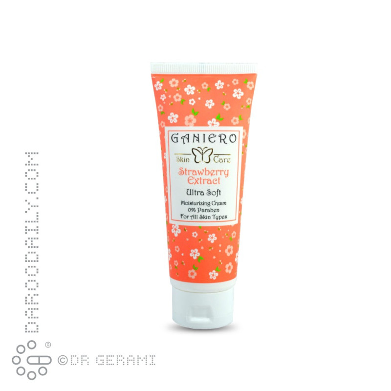کرم مرطوب کننده و احیا کننده حاوی عصاره توت فرنگی گانیرو 75 میلی لیتری