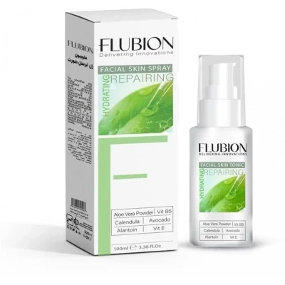 اسپری آب رسان و ترمیم کننده پوست صورت فلوبیون 100 میلی‌لیتر