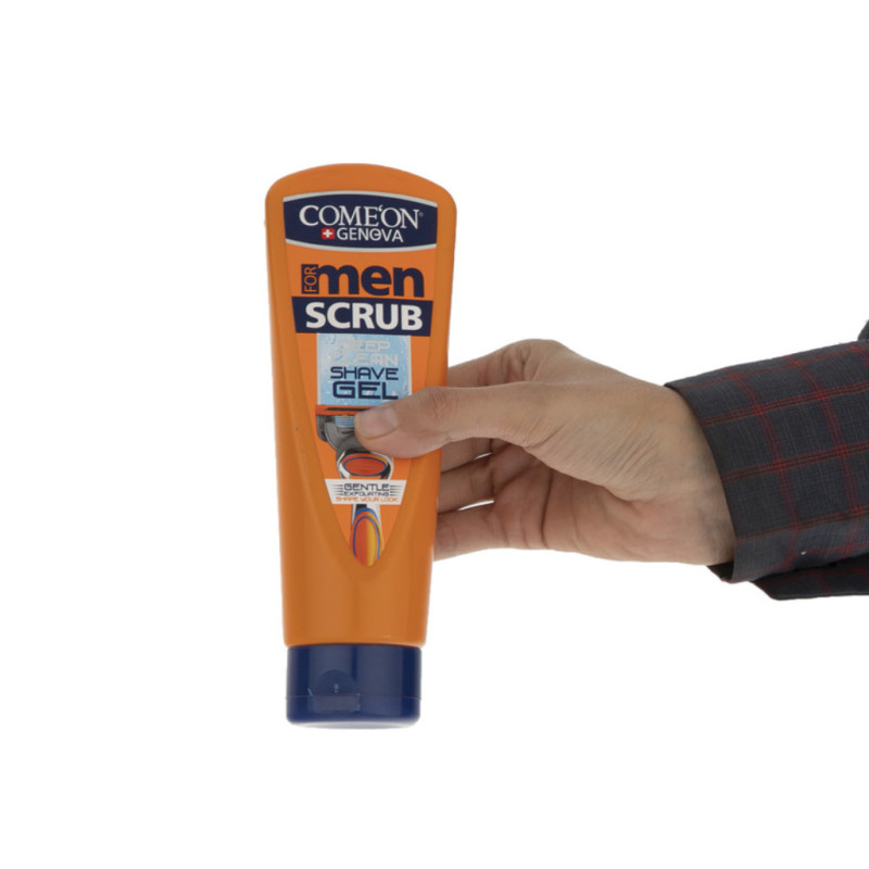 ژل اصلاح آقایان مدل Scrub کامان 200 میلی لیتری