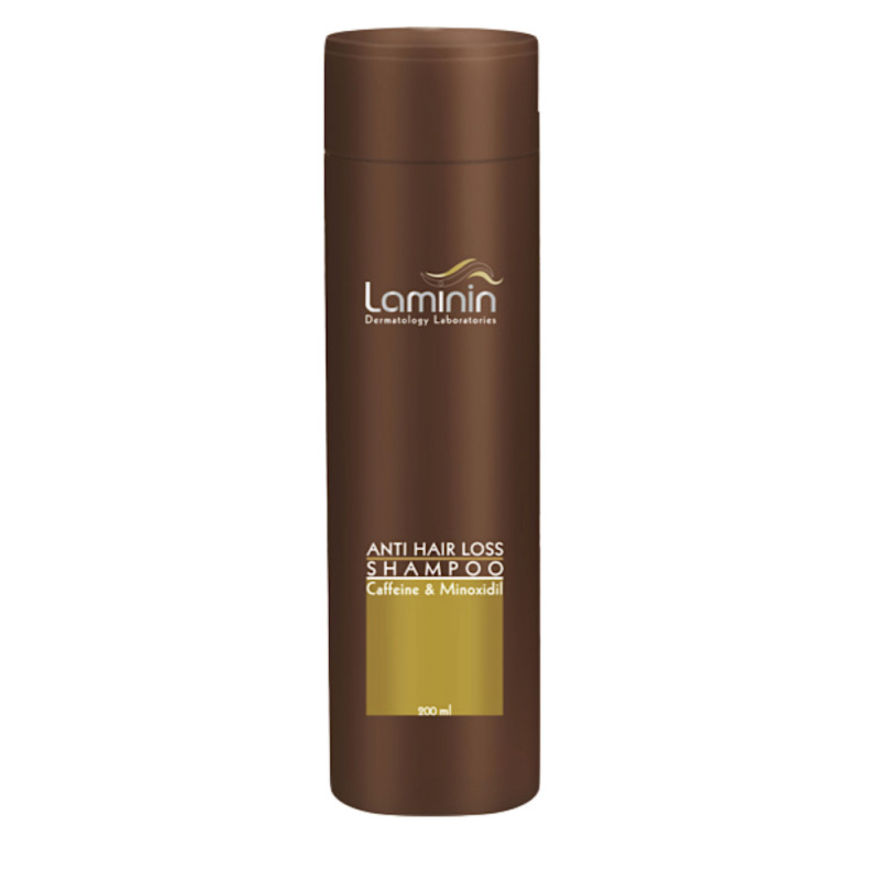 شامپو ضد ریزش مو حاوی ماینوکسیدیل و کافئین لامینین 200 میلی لیتری