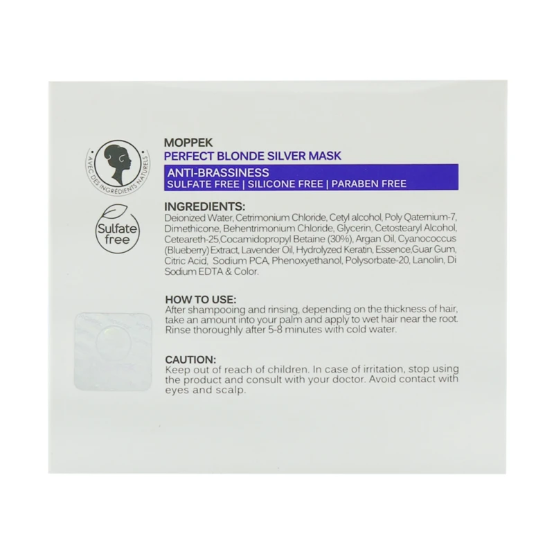 ماسک رنگساژ موی بلوند (ضد زردی) موپک 300 گرم