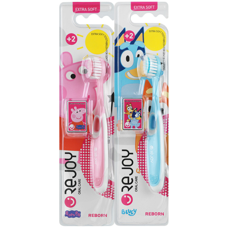 مسواک ریجوی تیت +2 بافرچه نرم (2 تا 4 سال)