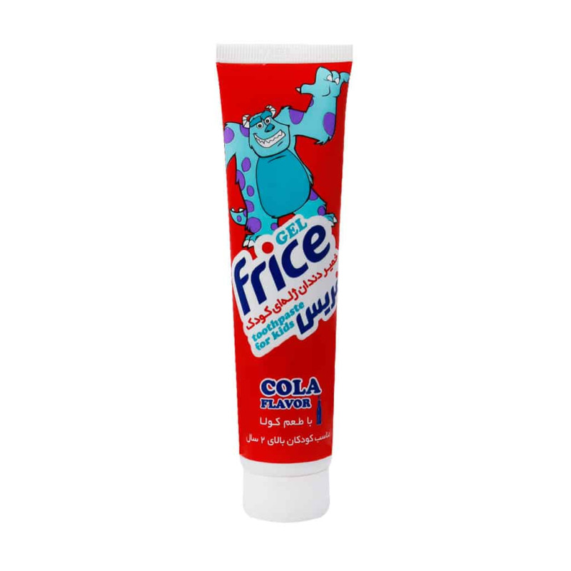 خمیر دندان ژله‌ای کودکان فریز بالای 2 سال 70 گرمی