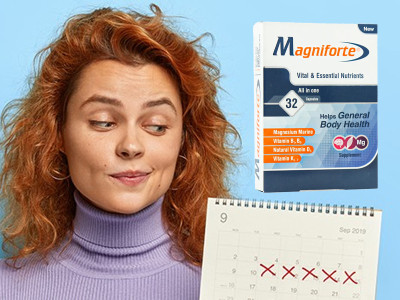 تاثیر قرص مگنیفورت بر قاعدگی | کاهش دردهای دوران پریودی