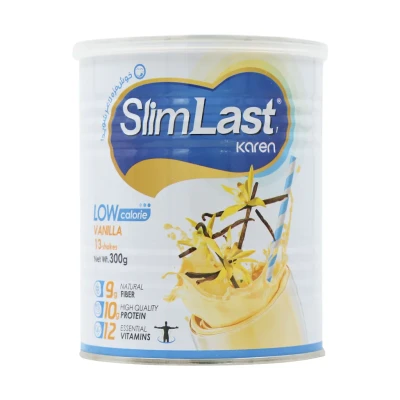 پودر لاغری اسلیم لست وانیلی کارن 300 گرم