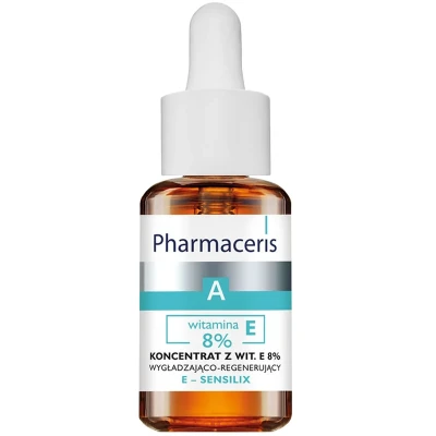 سرم جوان کننده 8 درصد ویتامین E مدل E-Sensilix فارماسریز 30 میلی لیتری