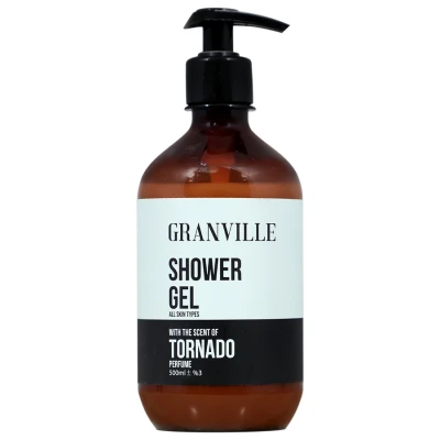 ژل شوینده بدن آقایان تورنیدو گرنویل 500 میلی لیتری