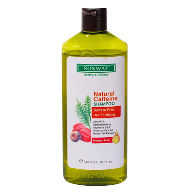 شامپو تقویت کننده مو حاوی کافئین سان وی 300 میلی لیتری