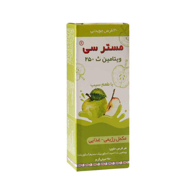 قرص جویدنی ویتامین C شهر دارو 30 عددی