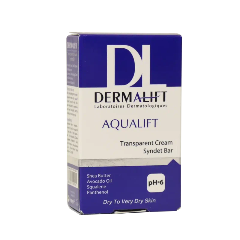 پن شفاف کرمی پوست خشک مدل Aqualift درمالیفت 100 گرمی