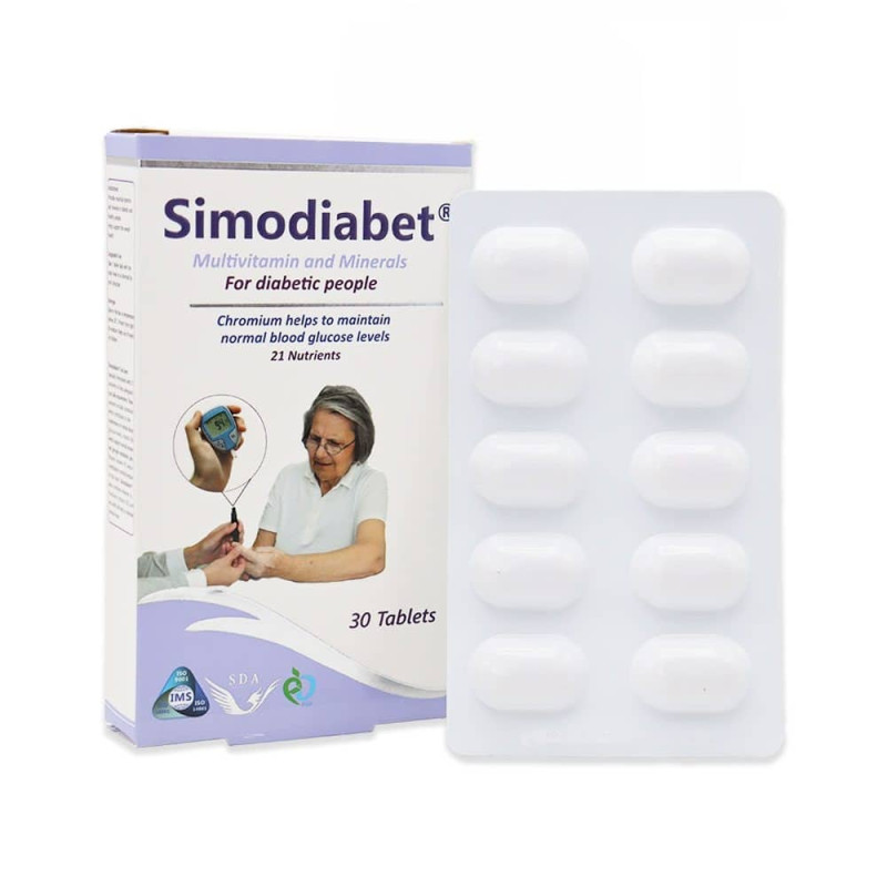 قرص سیمودیابت سیمرغ دارو 30 عددی