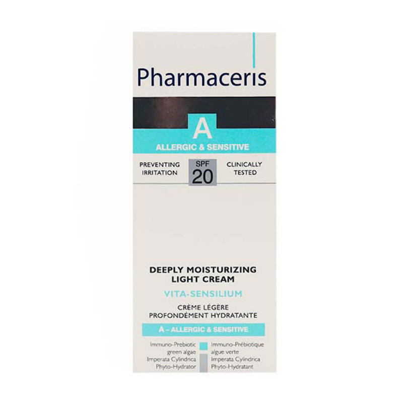 کرم مرطوب کننده قوی SPF20 ویتا سنسیلیوم فارماسریز 50 میلی لیتری