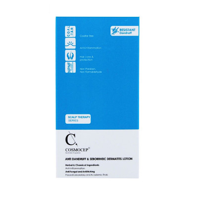 محلول تخصصی ضدشوره و درماتیت سبورئیک مو کازموسپ 40 میلی لیتری