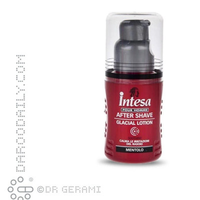 افتر شیو پمپی مشکی اینتسا 100میلی لیتری