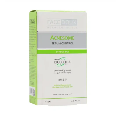 پن کنترل کننده چربی آکنه زوم فیس دوکس 100 گرمی