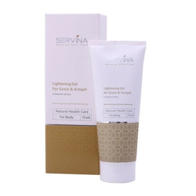 ژل روشن کننده پوست کشاله ران و زیر بغل سروینا ۷۵ میلی لیتری