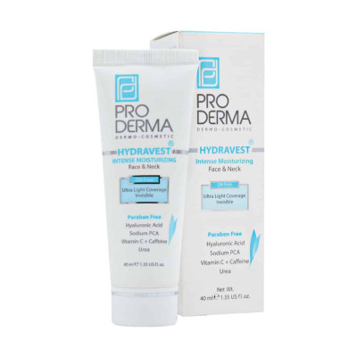 کرم مرطوب کننده قوی صورت و گردن پرودرما 40 میلی لیتری