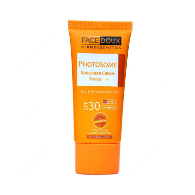 ضد آفتاب کرم پودری بژ روشن پوست خشک مدل Photosome با SPF30 فیس دوکس 40 میلی لیتری