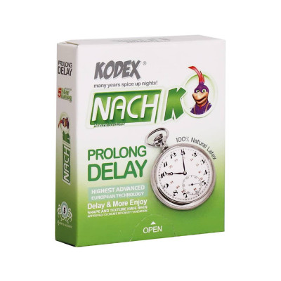 کاندوم تاخیری مدل Prolong Delay کدکس 3 عددی
