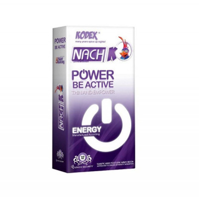 کاندوم ساده مدل Power Be Action کدکس 12 عددی