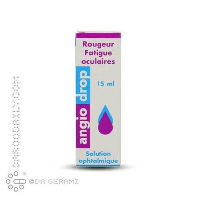 قطره چشمی گیاهی آنژیو دراپ 15 میلی لیتری