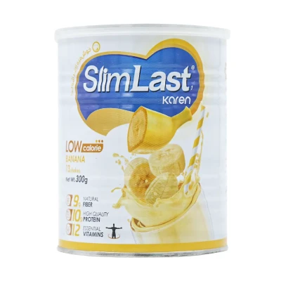 پودر اسلیم لست 1 با طعم موز کارن 300 گرمی